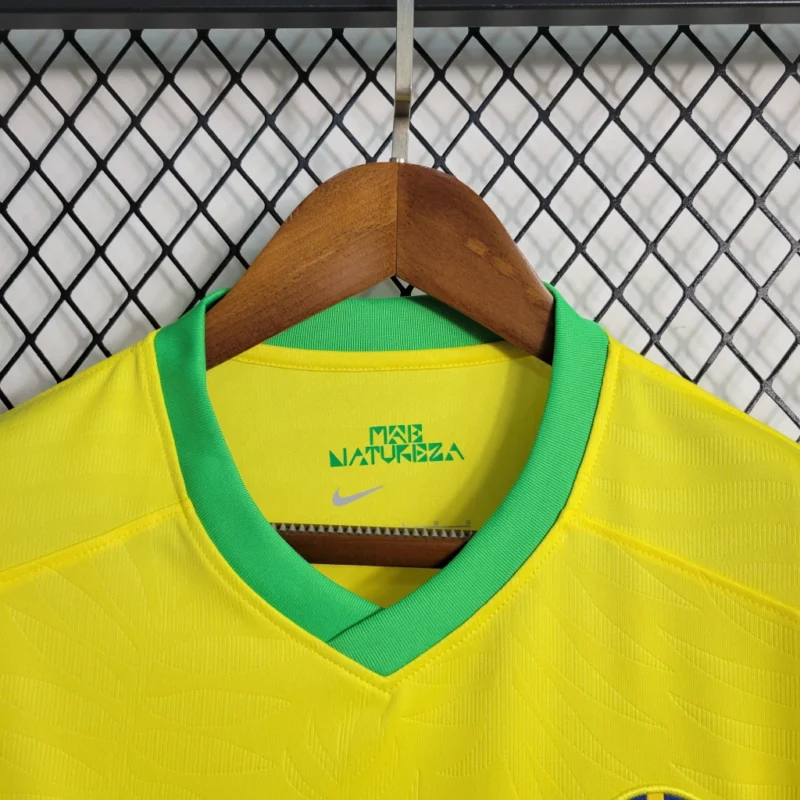 Camisa do Brasil Feminina - Amarela - Image 4