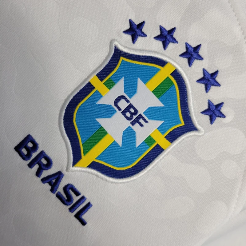 Camisa do Brasil Feminina - Branca - Image 4